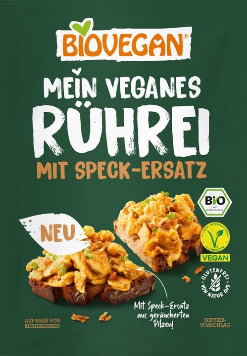 Immagine prodotto Biovegan Le mie uova strapazzate vegane con il sostituto del bacon (50 g)