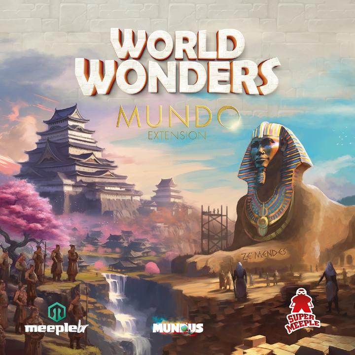 Actual product image Super Meeple World Wonders - extension Mundo (f) (French)