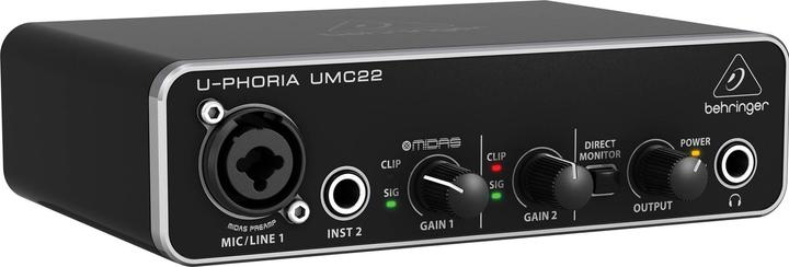 Behringer U-Phoria UMC22 (USB)