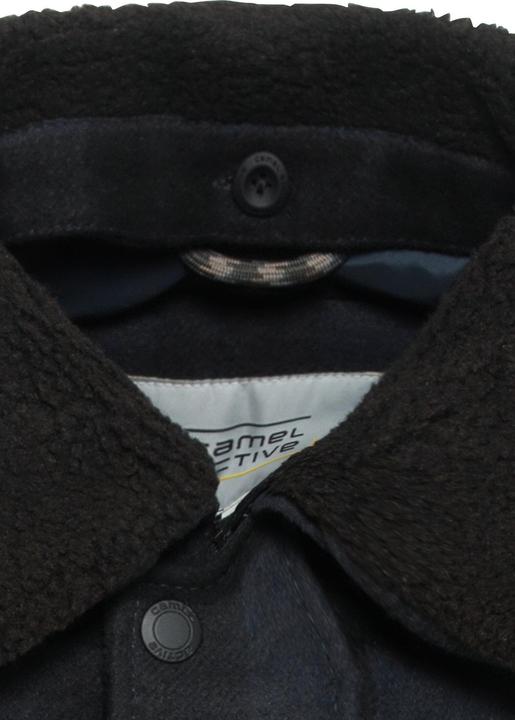 Produktbild Camel Active Karierte Übergangsjacke mit abnehmbarem Teddykragen (56)