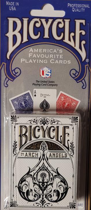 Actual product image Megagic Bicycle Cards ARCHANGELS (English)