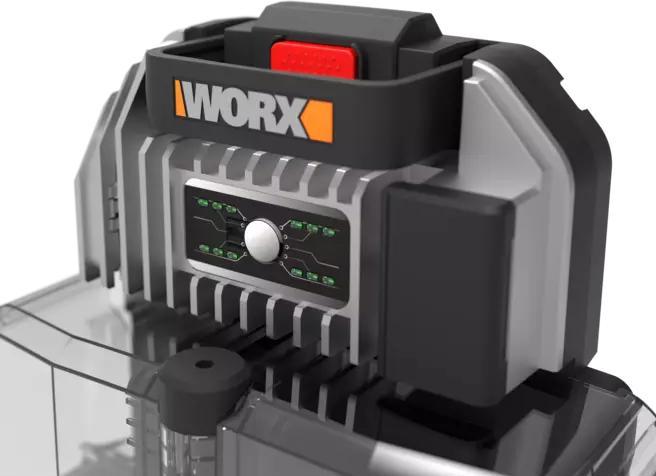 Immagine prodotto Worx Soffiatore a batteria a zaino (Batteria ricaricabile, Soffiafoglie)