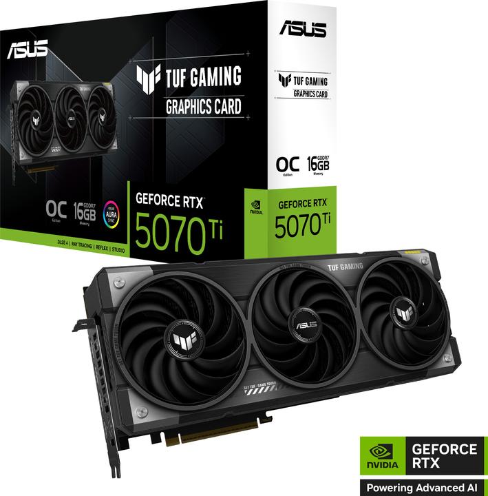 ASUS TUF GeForce RTX 5070 Ti OC Edition (16 GB)
