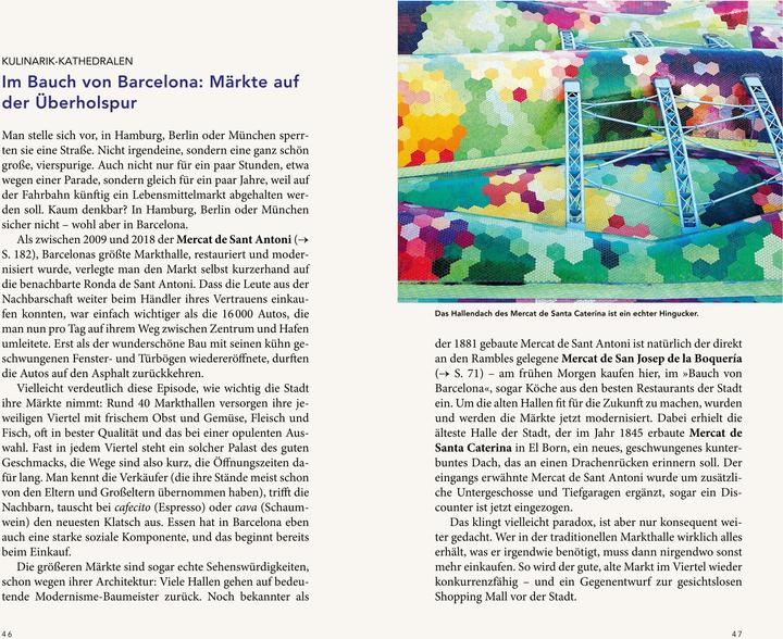 Actual product image MERIAN Reiseführer Barcelona (German, Sascha Borrée, 2020)