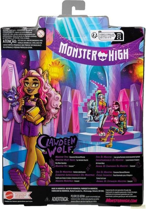 Produktbild Monster High Clawdeen Wolf