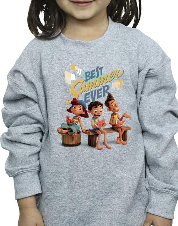 Produktbild Disney Luca Best Summer Ever Sweatshirt Mädchen (140, 146)
