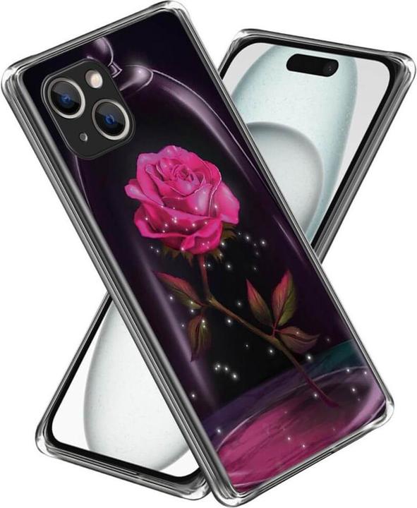 Actual product image Cover-Discount iPhone 15 Plus - Cover mobile phone case IMD Rose (Apple iPhone 15 Plus)