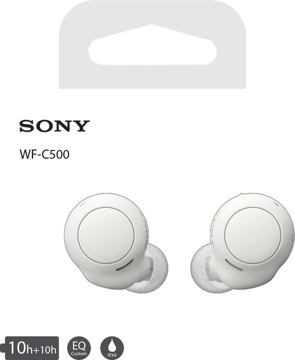 Produktbild Sony WF-C500 (keine Geräuschunterdrückung, 10 h, Kabellos)