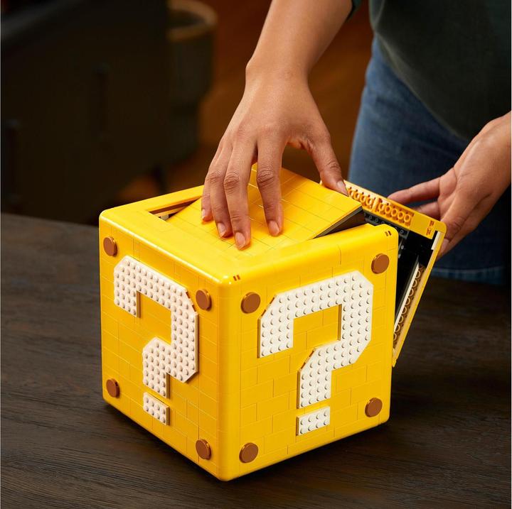 Image du produit LEGO Bloc de points d'interrogation de Super Mario 64 (71395, LEGO difficiles à trouver, LEGO Super Mario)