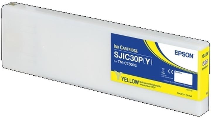 Actual product image Epson SJIC30P(Y) INK CARTRIDGE YLLW (Y)