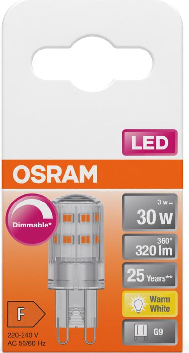 Image du produit Osram Superstar Pin (G9, 3 W, 320 lm, 1 x, F)