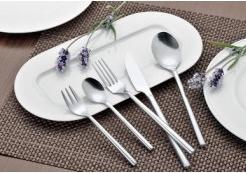 Actual product image Esmeyer Cake fork "Silke", set of 12, made of 18/0 stainless steel (12 Piece, Pitchfork)
