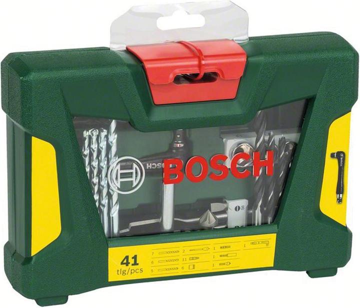Produktbild Bosch Professional Zubehör V-Line Bohrer- und Bit-Set (6 mm, 5.5 mm, 16 mm, 10 mm, 7 mm, 11 mm, 3 mm, 5 mm, 8 mm, 9 mm, 13 mm, 20 mm, 4 mm)