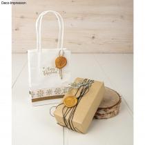 Rayher Siegel Set Stern, 2, 5cm ø, gold, 1 Set