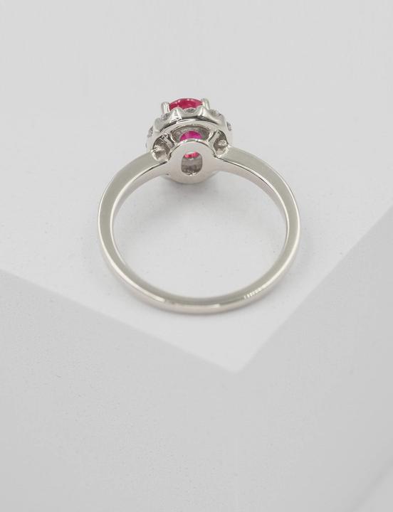 Actual product image Muau Ring (52, 950 Platinum)