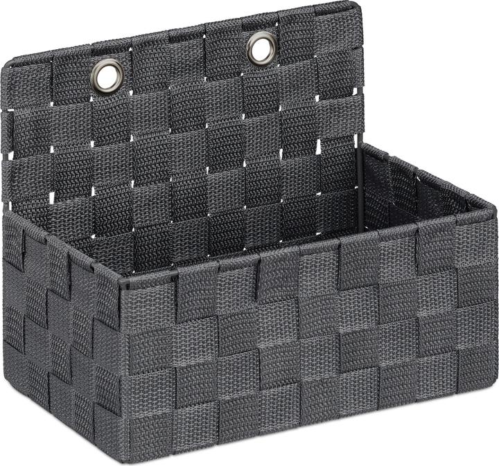 Image du produit Relaxdays Corbeille rangement plastique (1 x, 25 x 15 x 20 cm)