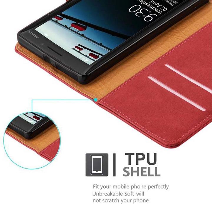 Productafbeelding Cadorabo Boek Luxe Omslag (Nokia Lumia 930, Nokia Lumia Icoon 929)