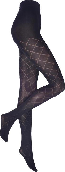 Actual product image Levee Fashion Rhomb tights, colour 399 black, size 38-40 (60 DEN, 38 - 40)