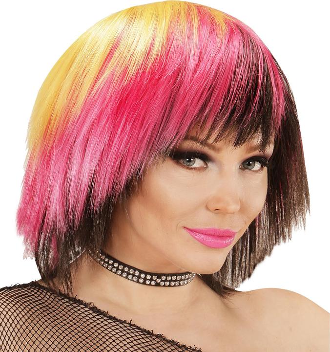 Actual product image Widmann Punk emo wig for women