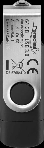 Immagine prodotto Paradies Chiavetta OTG 64 GB TypeC (64 GB, USB 3.0)