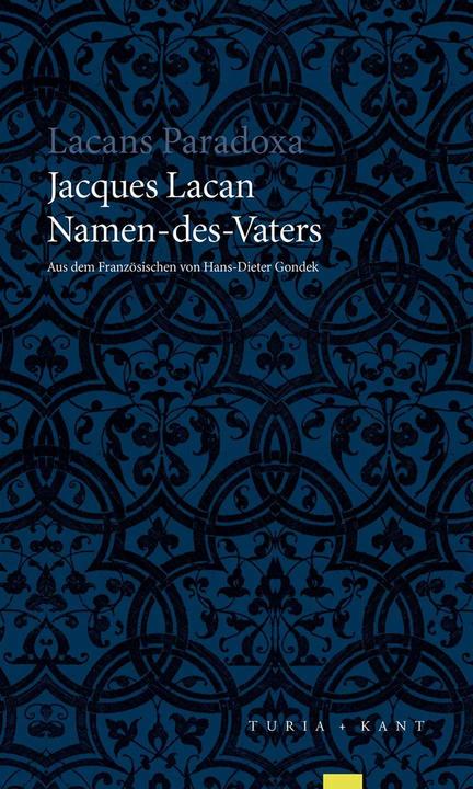 Produktbild Namen-des-Vaters (Deutsch, Jacques Lacan, 2017)