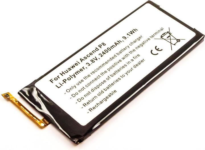 Actual product image AGI Battery compatible with Huawei P8 - Battery - 2,400 mAh