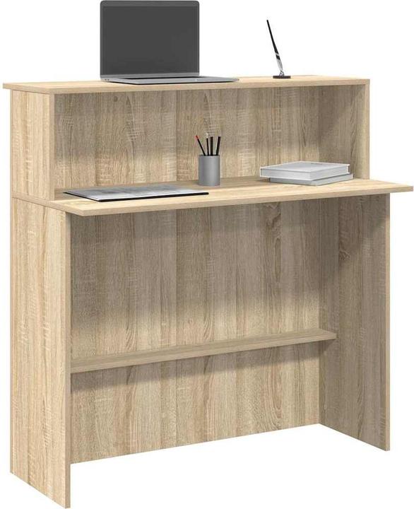 Immagine prodotto VidaXL Bancone reception rovere Sonoma 100x50x103,5 cm bancone reception in legno