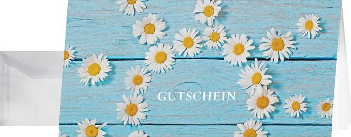 Produktbild Sigel 10 Gutscheine Daisy DIN lang (10 Stk.)