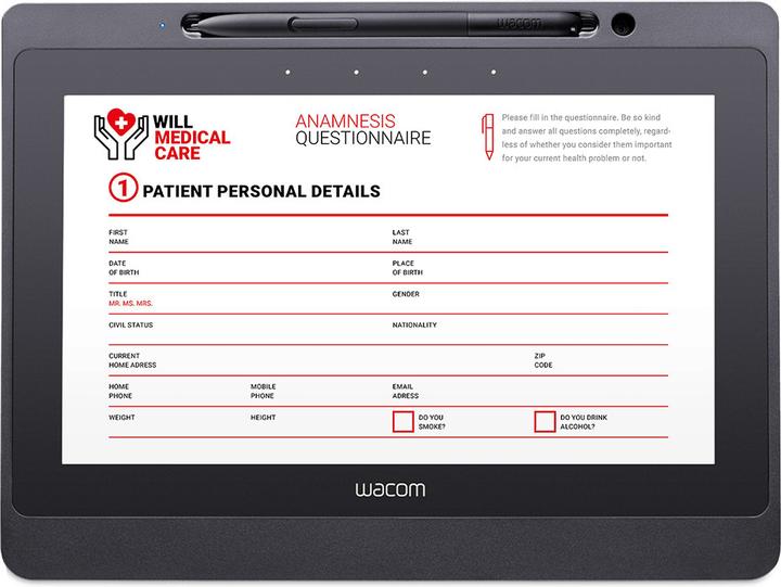 Immagine prodotto Wacom Tablet Signature DTU-1141B (10.10", 2540 lpi)