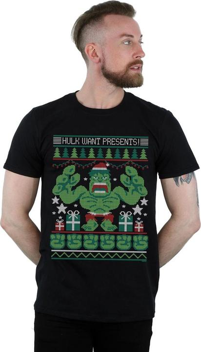 Produktbild Hulk Want Presents Fair Isle TShirt (XXL)