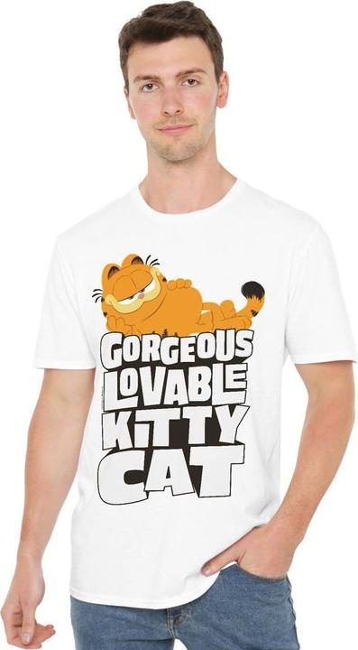 Immagine prodotto Garfield Lovable Kitty Cat Maglietta Uomo (3XL)