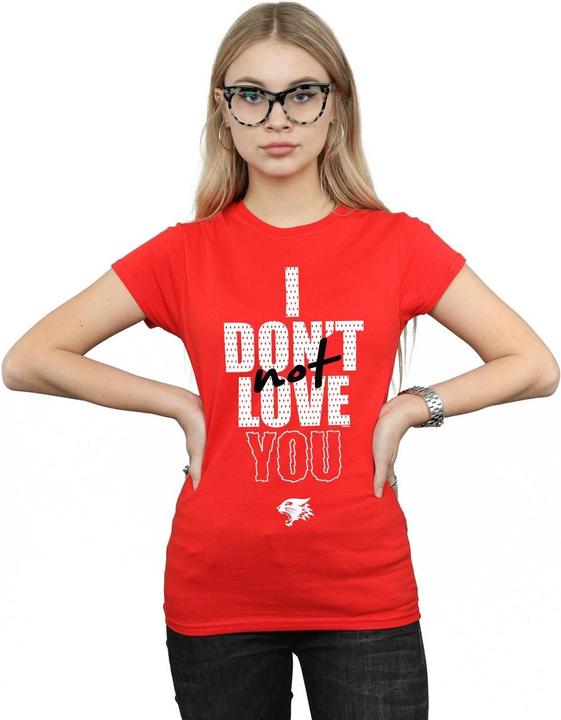 Actual product image Disney Womens/Ladies High School Musical The Musical Not Love You Cotton T-Shirt (S)