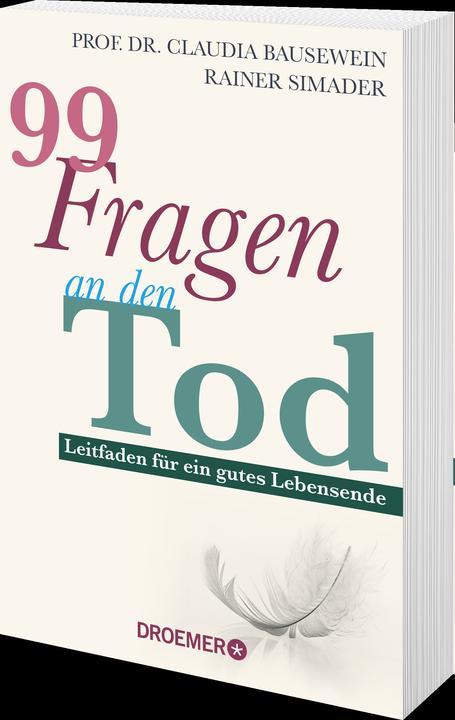 Actual product image 99 Fragen an den Tod (German, Rainer Simader, Claudia Bausewein, 2024)