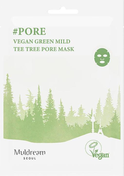 Image du produit Muldream Masque pour les pores Vegan Green Mild Tee Tree