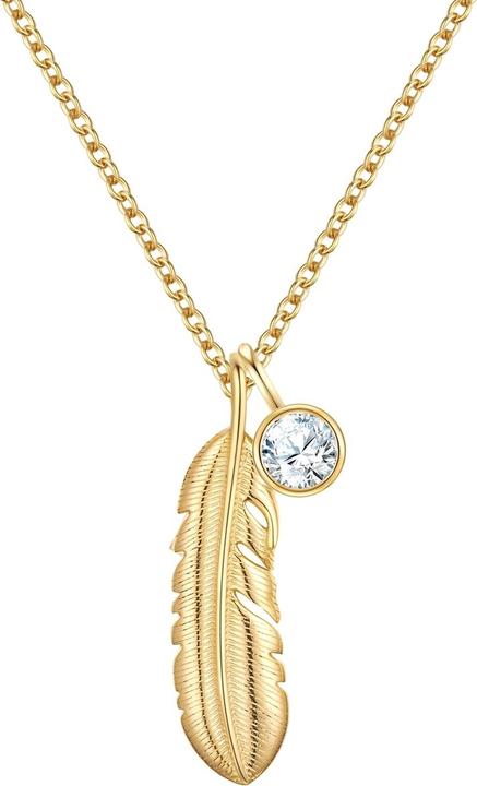 Produktbild Rafaela Donata Damen Armband Feder - 36188 (42 cm, Sterling Silber)