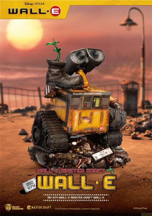Produktbild Beast Kingdom WALL-E - Der Letzte räumt die Erde auf Master Craft Statue WALL-E 37 cm