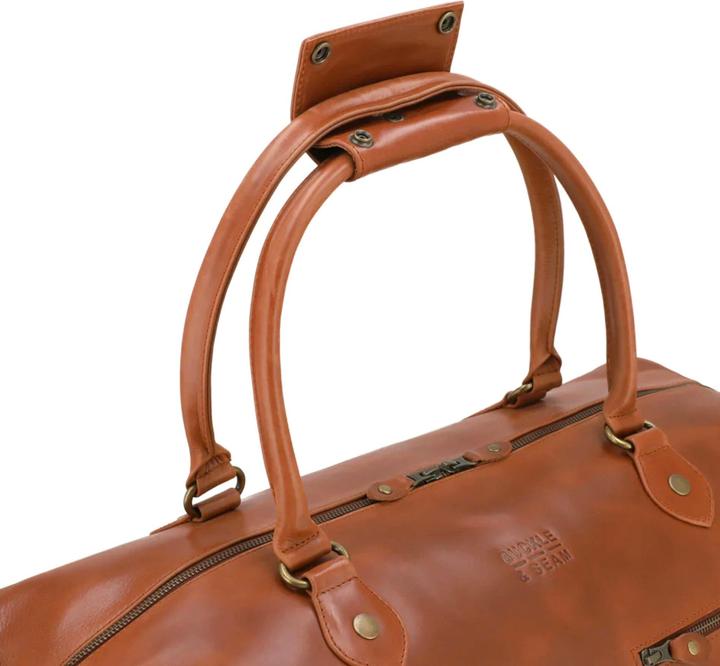 Actual product image Buckle & Seam Leather weekender Linwood Cognac / (37 l)
