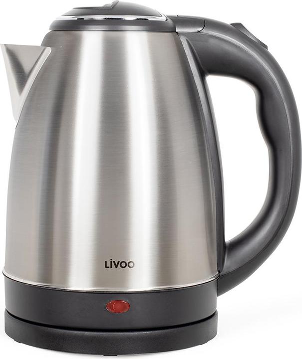 Image du produit Livoo Bouilloire en acier inoxydable 1,8 L (1.80 l, Prise UE)