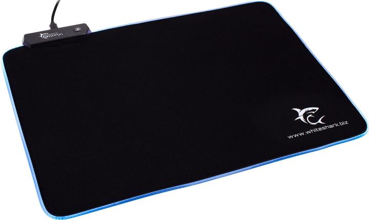 Immagine prodotto White Shark Tappetino per mouse per giochi con illuminazione RGB Luminous L, 350x250x3mm (M)