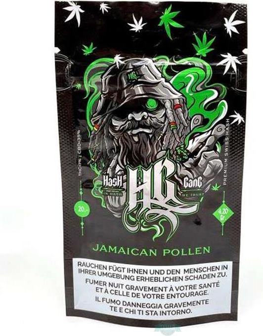 Hash Gang Jamaican pollen (4.20 g, Indoor)