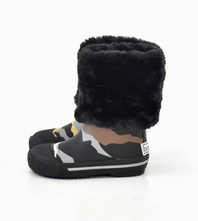 Boxbo Regenstiefel Kunstpelz Mountain