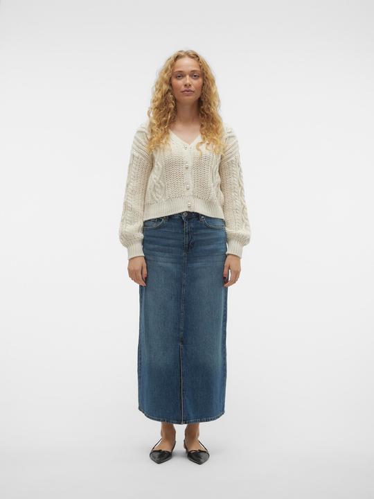 Actual product image Vero Moda VMTESSA Hohe Taille Langer Rock Jeansrock (S)
