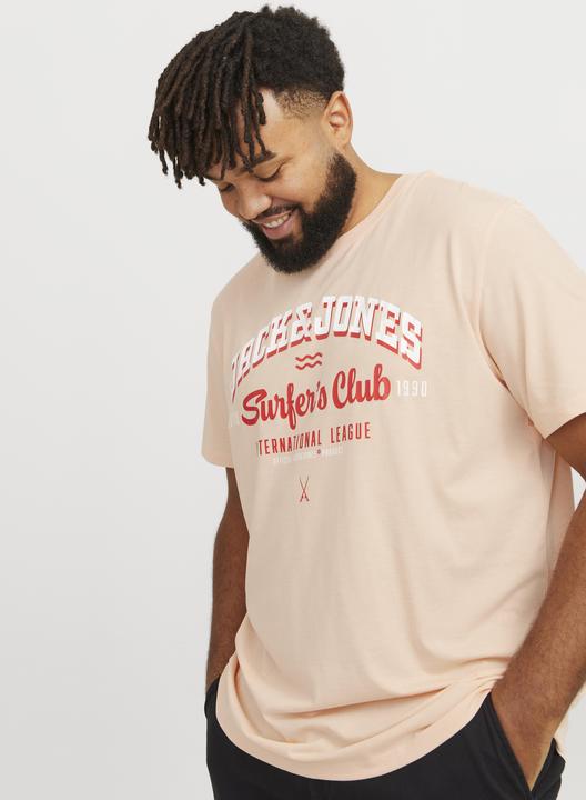 Produktbild Jack & Jones Jjelogo Tee Ss O-Neck 2 Col Aw24 S Pls (6XL)