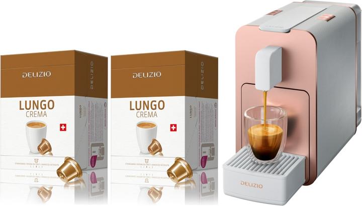 Produktbild Delizio Viva Elegante inkl. 2×48 Kapseln Lungo Crema
