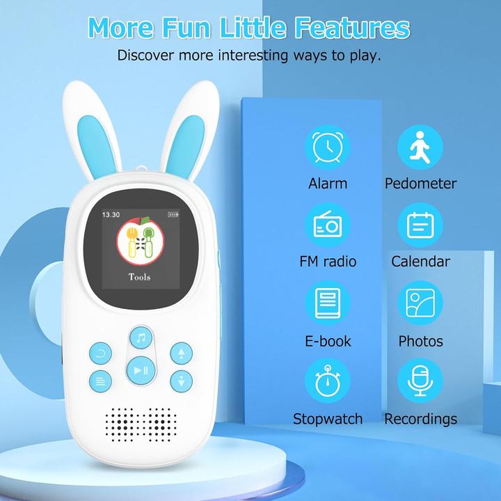 Actual product image ChenFec MP3 Player für Kinder (128 GB)