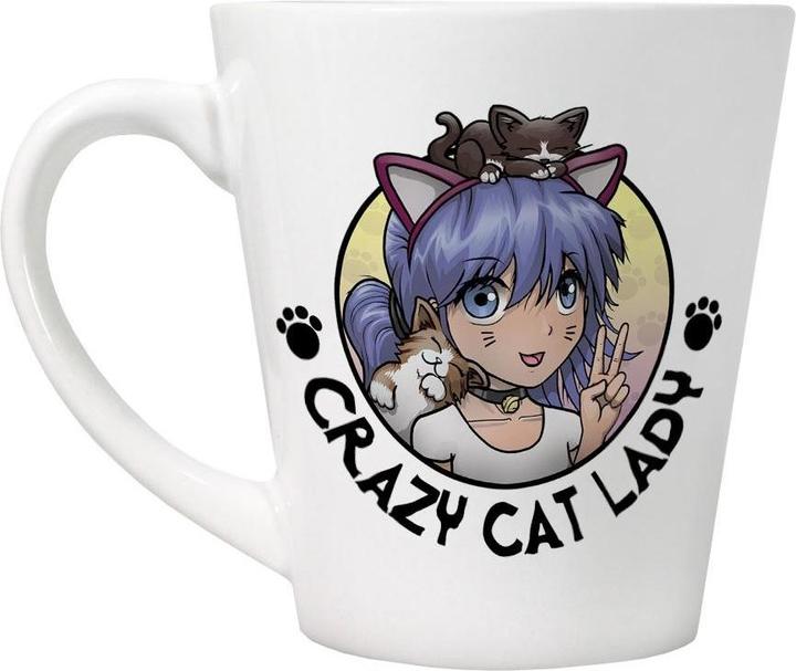 Grindstore Kaffeebecher Crazy Cat Lady