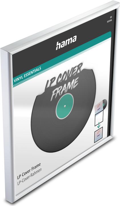 Productafbeelding Hama LP afdekraam, aluminium, wit, 31,5 x 31,5 cm (31,5 x 31,5 cm)