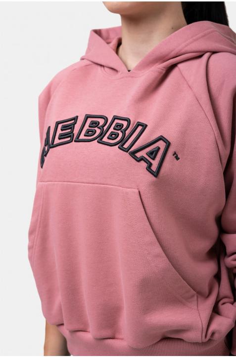 Produktbild Nebbia Iconic Hero Sweatshirt with a hoodie 581 old rose (L)