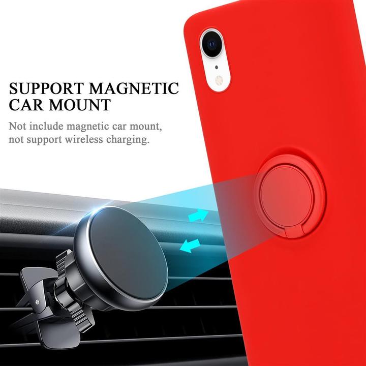 Produktbild Cadorabo TPU Liquid Ring Silicone Case Hülle (Apple iPhone XR)