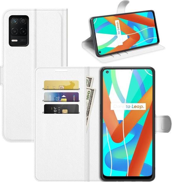 Produktbild MU Classic Litchi Leder Bookcover Series (Realme 8 5G)